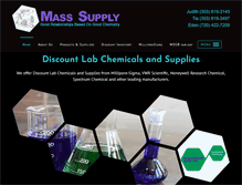 Tablet Screenshot of masssupply.com
